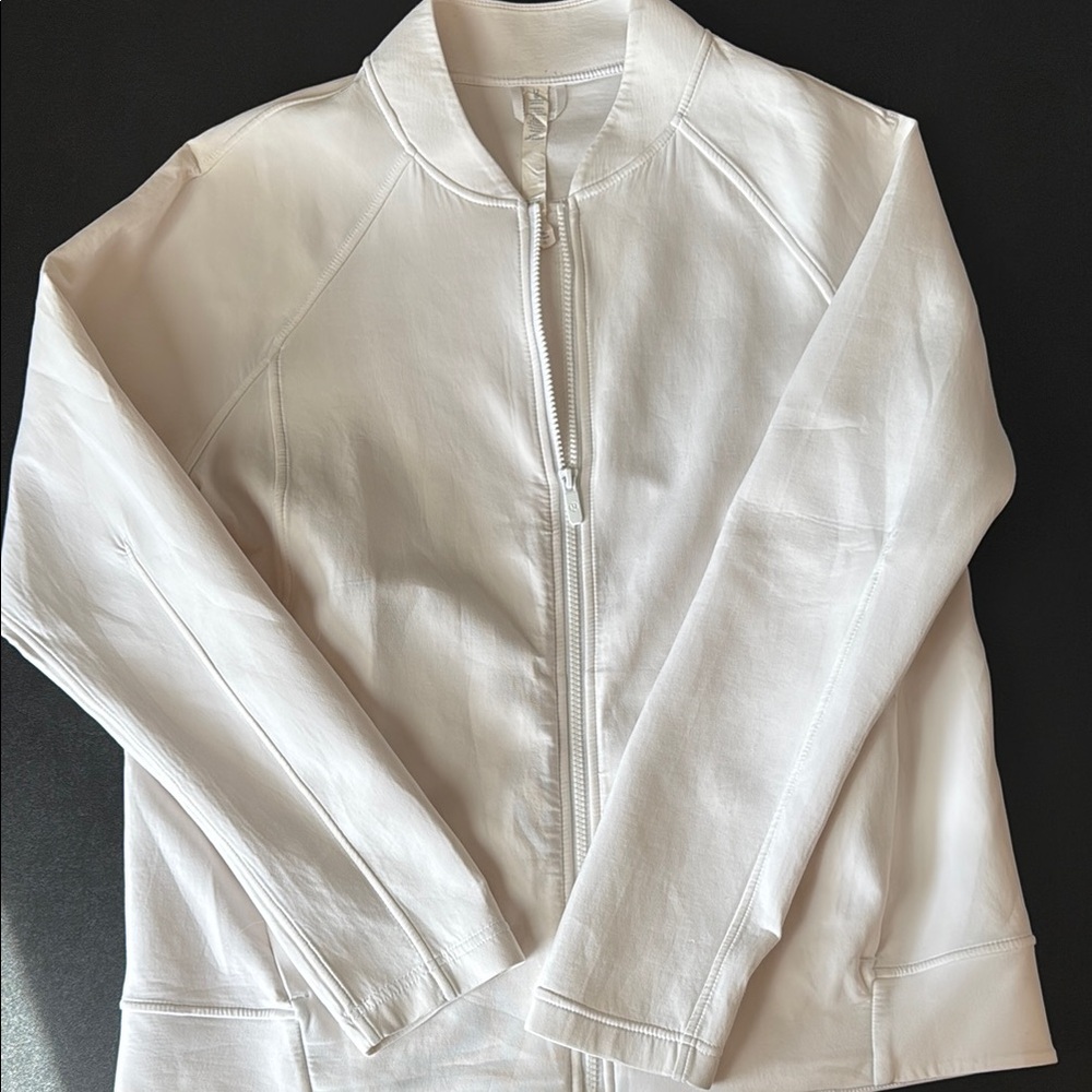 Women's White scuba Jacket lululemon